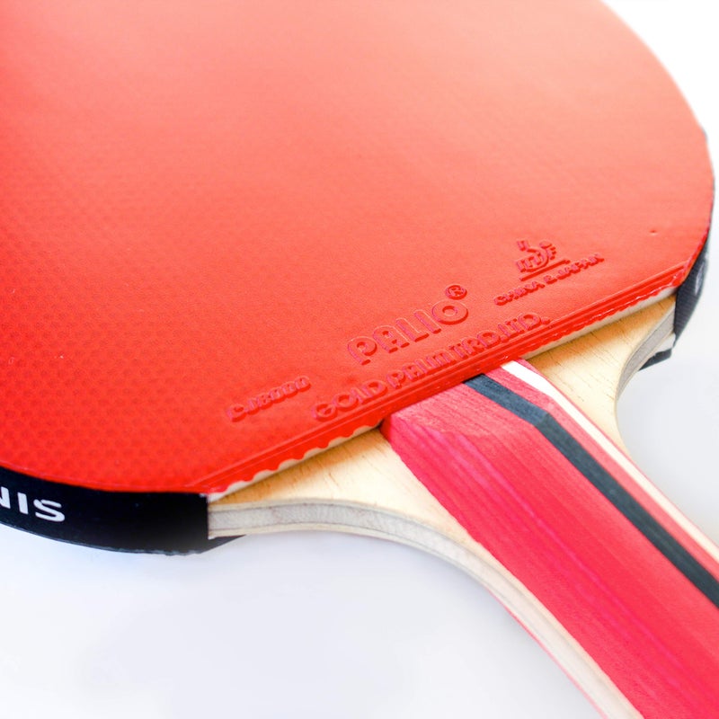 Expert Table Tennis Palio Master 3.0 Table Tennis Racket & Case | ITTF-Approved Intermediate Ping Pong Paddle | Allround Speed, Spin and Control - Image 4